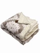 Плед-пододеяльник на овчине полуторный Malloory Home 150*200 см Коричневый - изображение 4