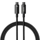 Кабель Baseus Tungsten Gold Fast Charging Data Cable Type-C to Type-C |240W, PD3.1, 1m| - изображение 1