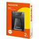 Жесткий диск портативный внешний ADATA DashDrive Durable HD650 2TB AHD650-2TU31-CBK черный - изображение 6
