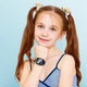 Детские умные часы с сим-картой HOCO 4g children phone-watch Y104 1.69 дюйма 4G GPS WiFi голубой - изображение 3