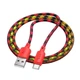 Кабель HOCO Type-C Meridian charging data cable X116 | 1m, 3A | - зображення 3