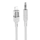 Кабель HOCO Spirit transparent digital audio conversion cable iP UPA27 | 1.2M | - зображення 1