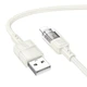 Кабель HOCO Lightning Spirit transparent charging data cable U129 |2.4A, 1.2M| - изображение 2