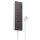 Сетевой удлинитель HOCO Rico 5-position socket AC14A| 3USB/1Type-C, PD/QC, 3A/30W| - изображение 2