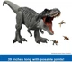 Динозавр Тираннозавр Рекс 99 см Мир Юрского Периода Jurassic World Tyrannosaurus Rex Mattel JGB52 - изображение 6