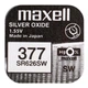 Батарейка SR626 (377) Maxell 1,55V silver oxide (1 шт.) - изображение 1