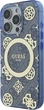 Etui Guess IML Peony On 4G Background MagSafe do Apple iPhone 16 Pro Max Blue (GUHMP16XH4PYEEB) - obraz 3