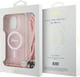 Etui Guess Crossbody Cord Script MagSafe do Apple iPhone 16 Pro Max Pink (GUHMP16XHCTSGNSP) - obraz 7