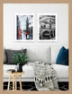 Фоторамка пластиковая 30х40 багет: AM1513-X073 Светлое дерево (с глянцевым стеклом 1-1.5мм, двп) EmojiFrame - изображение 1
