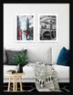 Фоторамка пластиковая 30х40 багет: AM1513-1112Ч Черный (с глянцевым стеклом 1-1.5мм, двп) EmojiFrame - изображение 3