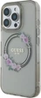Etui Guess IML Flowers Wreath MagSafe do Apple iPhone 16 Pro Max Black (GUHMP16XHFWFCK) - obraz 3