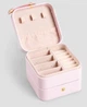 Скринька для біжутерії Homla Virello Love Рожева 9.5 x 9.5 x 8 см (5906496726453) - зображення 2