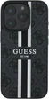 Etui Guess 4G Printed Stripes MagSafe do Apple iPhone 16 Pro Max Black (GUHMP16XP4RPSK) - obraz 2