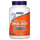 Жирные кислоты Now Foods DHA-500 (докозагексаеновая кислота) 180 желатиновых капсул - изображение 2