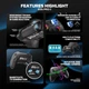 Беспроводной геймпад Bluetooth Fantech WGP15V2 Eos Pro II — джойстик-контроллер для PC/ Steam, Switch, IOS, MacOS, tvOS , Android, до 26 часов работы Black - изображение 3