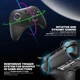Беспроводной геймпад Bluetooth Fantech WGP15V2 Eos Pro II — джойстик-контроллер для PC/ Steam, Switch, IOS, MacOS, tvOS , Android, до 26 часов работы Black - изображение 4