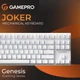 Ігрова клавіатура GamePro Genesis Joker механічна White - зображення 8