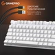 Ігрова клавіатура GamePro Genesis Joker механічна White - зображення 9