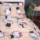Простынь MirSon Полуторная Евро 150х220 см 17-0866 Hello Kitty Style Бязь (2200012065198) - изображение 5