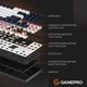 Клавіатура GamePro Genesis Metallic MK110B Outemu Red Swithes USB Black - зображення 10