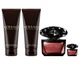 Подарочный набор для женщин Versace Crystal Noir Парфюмированная вода 90 мл + 5 мл + Гель для душа 100 мл + Лосьон для тела 100 мл - изображение 2