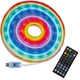 Светодиодная лента ELM Neon SMD 3535 38LED 5м 8Вт IP65 5В RGB (19-0018) - изображение 1