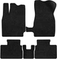 Ворсовые коврики EVAtech Premium в салон авто для Leapmotor T03 2020 1 поколение Htb EU черный кант (LP43829C5VPB) - изображение 1