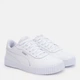 Женские кеды кожаные низкие Puma Carina 2.0 38584902 40.5 (7UK) 26 см Puma White-Puma White-Puma Silver (4065449411738) - изображение 3