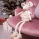 Figurka Homla Dixie myszka siedząca 57 cm (5906496705434) - obraz 4