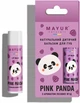 Упаковка натуральных бальзамов для губ Mayur Pink Panda для детей 5 г х 2 шт (2200317814453) - изображение 2