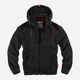Толстовка на молнии мужская Dobermans Aggressive Berserkers BZ127BK 3XL Черная (2550000129846) - изображение 1