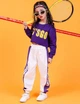 Детский спортивный костюм Whatiwear для хип-хопа на девочку рост 120 см разноцветный (1316-g-120) - изображение 4