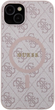 Etui plecki Guess 4G Collection Leather Metal Logo MagSafe do Apple iPhone 14/15/13 Pink (3666339226701) - obraz 2