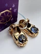 Фигурка с камнями Swarovski Башмачки для мальчика 5,5 см 160573 - изображение 1