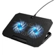 Підставка для ноутбука та MacBook Hoco GA4 Jade laptop cooling stand RGB 12-17" Black - изображение 1