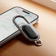 Пошуковий трекер HOCO E91J Tiger smart anti-lost (keychain) IOS Black - изображение 6