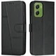 Чехол-книжка с застежкой UniCase Jet Cover для Motorola Moto G06 / G06 Power - Black - изображение 1