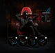 Комп'ютерне крісло для геймера Diablo Chairs X-Eye Prime Normal Size Bloody Mary - зображення 8