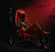 Комп'ютерне крісло для геймера Diablo Chairs X-Eye Prime Normal Size Bloody Mary - зображення 11