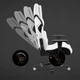 Комп'ютерне крісло для геймера Diablo Chairs X-One Prime Normal Size Ghosted White - изображение 11