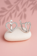 Серьги серебряные Сердце с россыпью Silver Style (21251.12 sku:2300103381968) - изображение 2