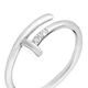 Кольцо серебряное Гвоздь с фианитами Silver Style 16 р. (11301.12 sku:2300103633098) - изображение 2