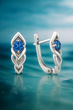 Сережки срібні з фіанітами Silver Style (20455.40 sku:2300103303663) - зображення 3