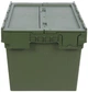 Ящик пластиковый N6433-ALC тип 1 600x400x345 мм Оливковый - изображение 3