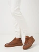 Женские кеды кожаные низкие Ashoes 646 37 24 см Рыжие леопард (ROZ6501004782) - изображение 2