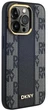 Etui DKNY Leather Checkered Mono Pattern MagSafe do Apple iPhone 13/13 Pro Black (3666339259778) - obraz 4