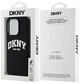 Etui DKNY Liquid Silicone White Printed Logo MagSafe do Apple iPhone 13/13 Pro Black (3666339266639) - obraz 8