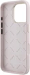 Etui Guess Silicone Logo Strass 4G do Apple iPhone 16 Pro Light Pink (GUHCP16LM4DGPP) - obraz 7