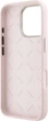 Etui Guess Silicone Script Metal Logo & Frame do Apple iPhone 16 Pro Pink (GUHCP16LSMBSLP) - obraz 7