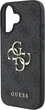 Etui Guess 4G Big Logo do Apple iPhone 16 Plus Black (GUHCP16M4GMGGR) - obraz 6